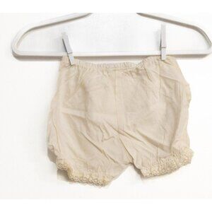 Sunflower Girls Ivory Polycotton Underwear Pump Trousers Victorian Ruffle 4T